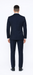 Rossiman Rossi Navy Blue Slim Fit Suit – Peak Lapel Tailored Formalwear for Men