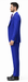 Rossiman Royal Blue Suit for Men – Classic 1-Button Peak Lapel Jacket & Double-Breasted Vest
