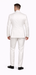 Rossiman Men’s Royal Blue Glossy Sateen Suit – Bold & Refined Look