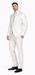 Rossiman Men’s Royal Blue Glossy Sateen Suit – Bold & Refined Look