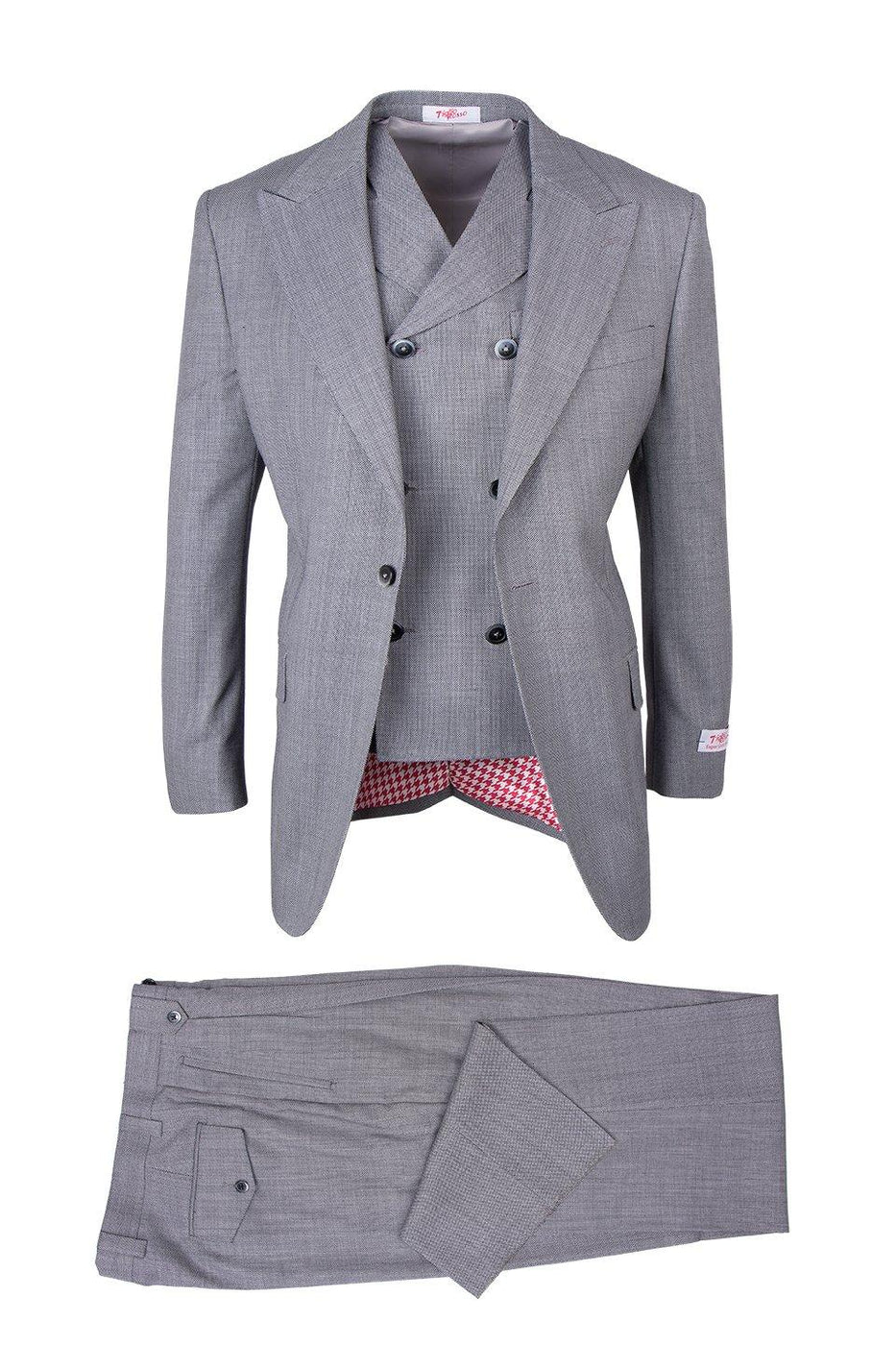 Tiglio Italian Suit - Real Wool Fabric Super 150's San Giovesse Light ...