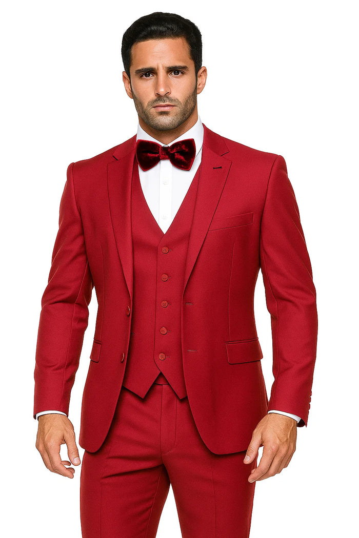 ruby red suit