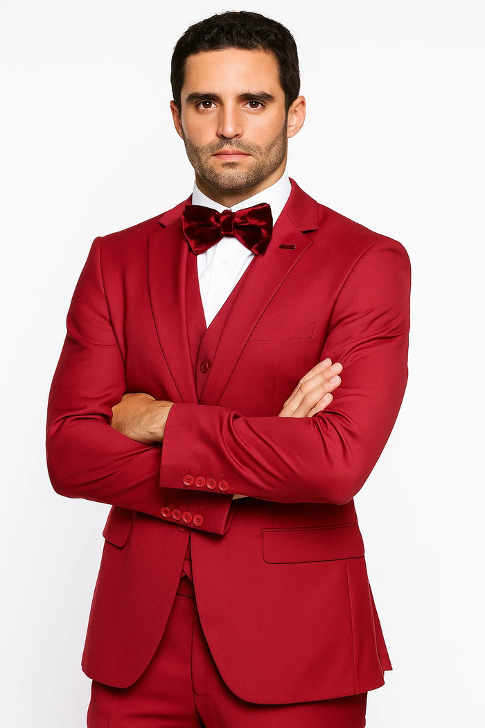 ruby red suit