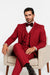 Extra Slim Fit Suit Mens Slim Fit Suit - Fitted Suit - Skinny Suit Ruby Red Tapered Fitted European Cut Suit