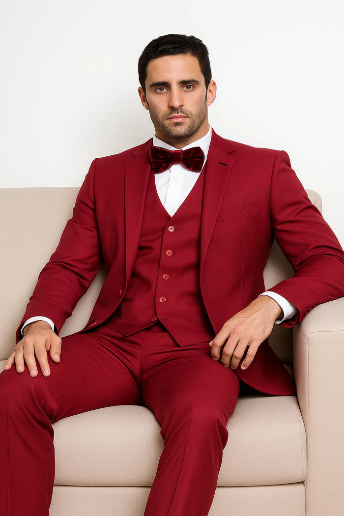 ruby red suit