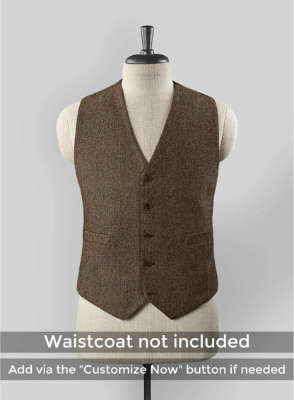 Men's Black Full-length Sleeves Buttoned Closure Peaky Blinders Suit - Peaky Blinders Outfit + Overcoat + Hat (Peaky Blinder Custome) - Image 27
