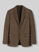 Rust Wool Tweed Suit – Heritage Herringbone Design for Men