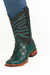 Rustic Turquoise Pirarucu Boots