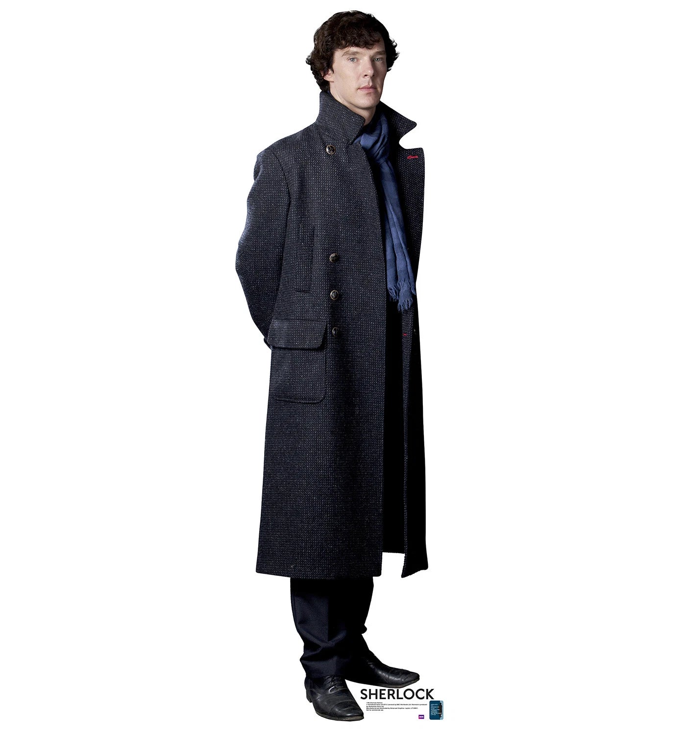 Men's Gray Wool Winter Coat – Classic Sherlock-Inspired Style