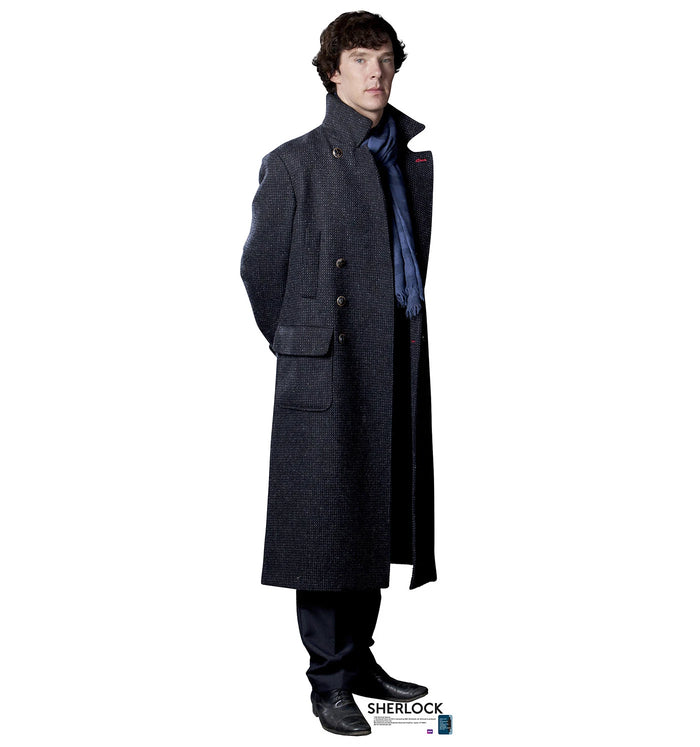 Men's Gray Wool Winter Coat – Classic Sherlock-Inspired Style