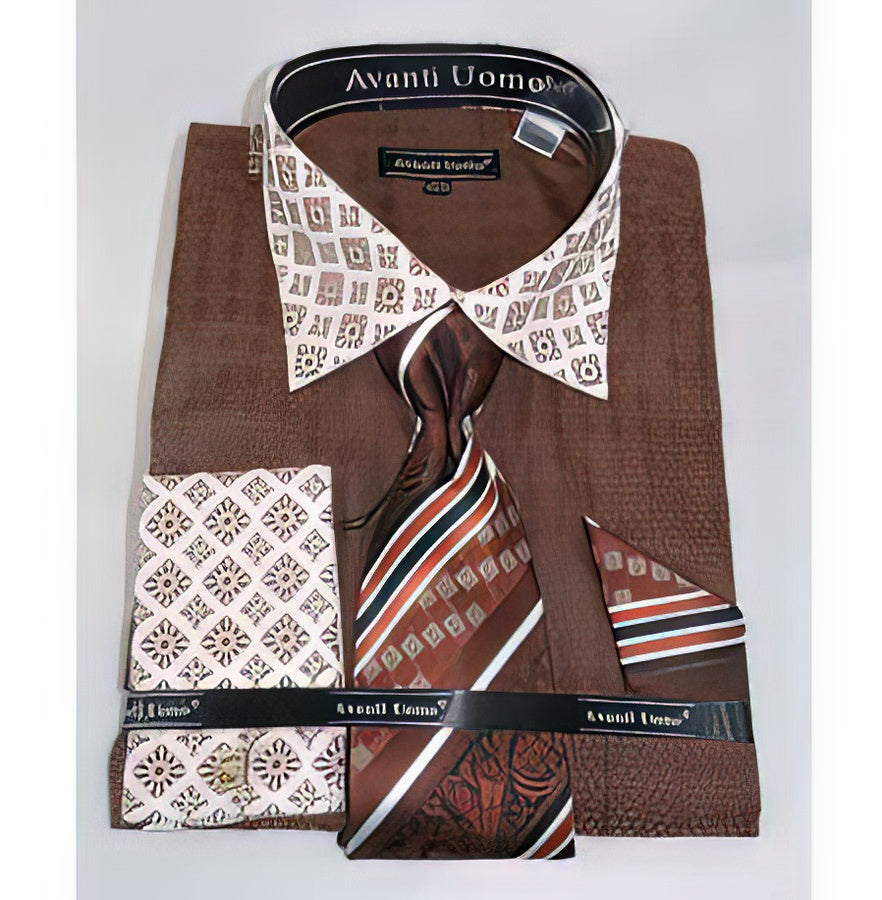 Brown Dress Shirt