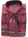 New Wine/Burgundy ~ Maroon ~ Wine Color Satin Dress Shirt Tie Combo Shirts