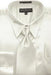 Fashion Cheap Priced Sale Ivory Shiny Silky Satin Men'S Dress Cheap Priced Shirt Online Sale