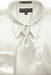 Fashion Cheap Priced Sale Ivory Shiny Silky Satin Men'S Dress Cheap Priced Shirt Online Sale