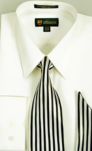 Affordable Clearance Cheap Mens Dress Shirt Sale Online Trendy - Ivory Point(Straight) Collar Men'S Dress Shirt
