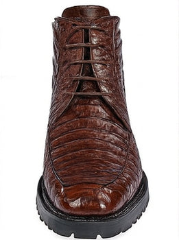 Los Altos Mens Brown Crocodile Chukka Boot ZA2060207 - Image 5