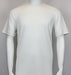 Men's Classy Mock Neck Shiny Off White Short Sleeve Stylish Shirt