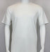 Men's Classy Mock Neck Shiny Off White Short Sleeve Stylish Shirt
