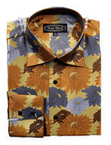 Men'S Fancy Shirts Brown