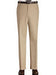 Flat Front Regular Rise Sand Slacks