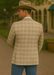 Saco vaquero - Western Sport Coat - Western Blazer- Men's Slim Fit Business Casual Khaki Glen Plaid Sport Coat