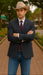 Saco vaquero - Western Sport Coat - Western Blazer- Mens Slim Fit Half Canvas Patch Pocket Summer Cotton Blazer In Charcoal Grey Mini Check