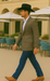 Saco vaquero - Western Sport Coat - Western Blazer- Men's Two Button Business Casual Double Windowpane Sport Coat In Dark Camel Bronze & Teal