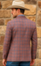 Saco vaquero - Western Sport Coat - Western Blazer - Mens Two Button  Sport Coat Blazer In Burgundy Red Windowpane Plaid