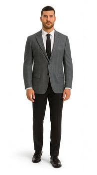 Saco vaquero - Western Sport Coat - Western Blazer - Men's Two Button Stacy Adams Glen Plaid Sport Coat Blazer