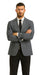 Saco vaquero - Western Sport Coat - Western Blazer - Men's Two Button Stacy Adams Glen Plaid Sport Coat Blazer