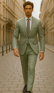 Sage Green Suits - Green Wedding Suit - Summer Suit