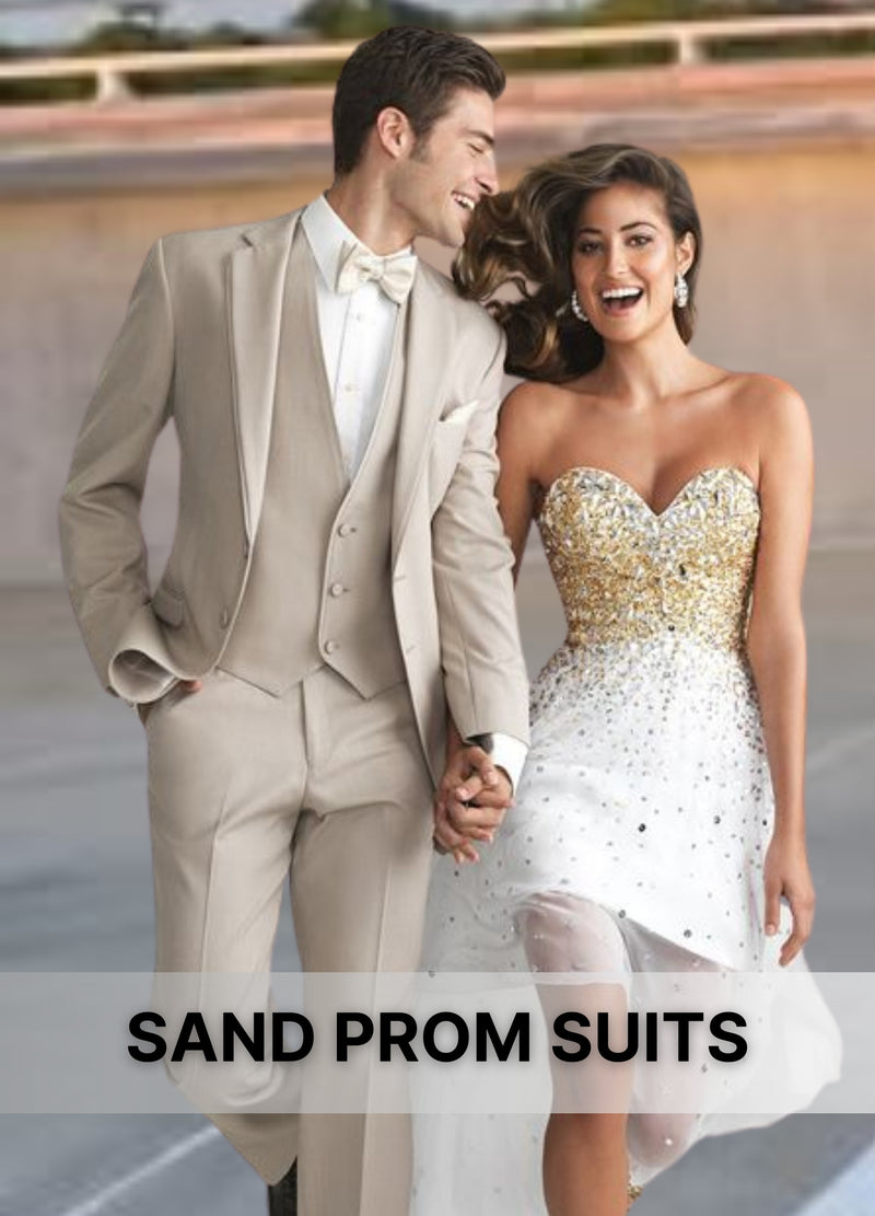 GOLD PROM SUIT