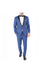 Men'S Shawl Lapel Fabric Royal Blue ~ Indigo ~ Bright Blue ~ Saphire Light Navy Tuxedo