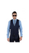 5 Button Navy Blue Cotton Blend Fashionable Dress Dress Tuxedo Wedding Vest ~ Waistcoat ~ Waist Coat