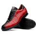 Marco Di Milano Saulo Black Cherry Exotic Ostrich and Alligator Casual Sneakers