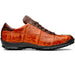 Marco Di Milano Saulo Brandy/Brown Exotic Ostrich and Alligator Casual Sneakers