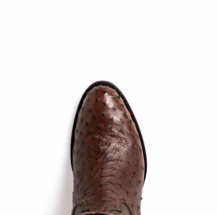 Marco Di Milano Savannah Kango Tabae Ostrich Quill Round Toe Cowboy Boots - Image 5