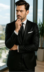sateen-suit-shiny-suit-black-and-charcoal-sharkskin-suit