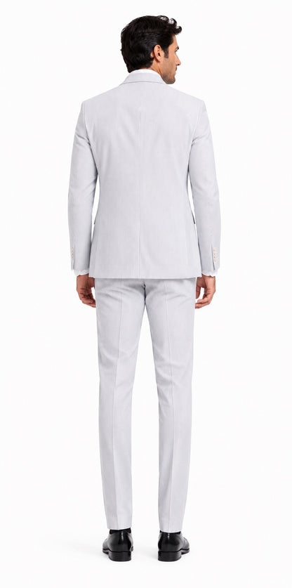 Seersucker Suit 100% Cotton Seersucker Sear sucker suit Dark Navy/White