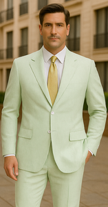 Sear Sucker Suit Seersucker Suit Mens 2pc Whitelime Mint Seersucker Sear sucker Suits