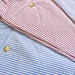 Seersucker Cotton Short in Light Blue and White (Hampton9 Plain Front) by Berle