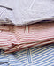 Seersucker Cotton Short in Red and White (Hampton9 Plain Front) by Berle