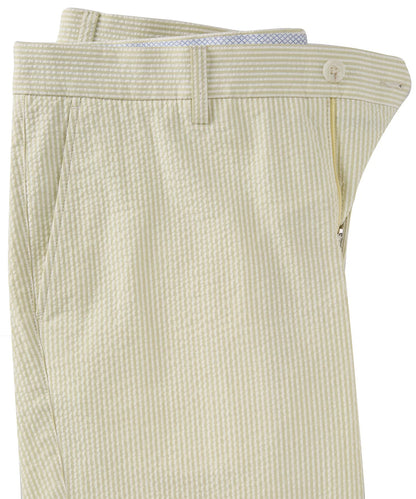 Seersucker Cotton Pants in Choice of Colors (Atwater Modern Fit) by Ballin