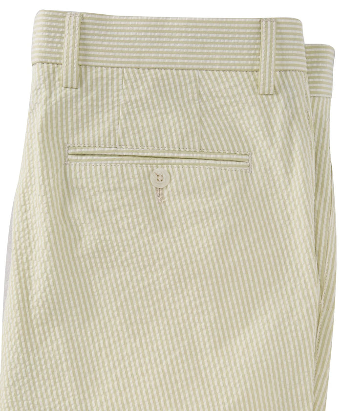 Seersucker Cotton Pants in Choice of Colors (Atwater Modern Fit) by Ballin