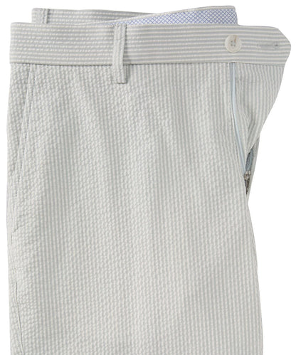 Seersucker Cotton Pants in Choice of Colors (Atwater Modern Fit) by Ballin