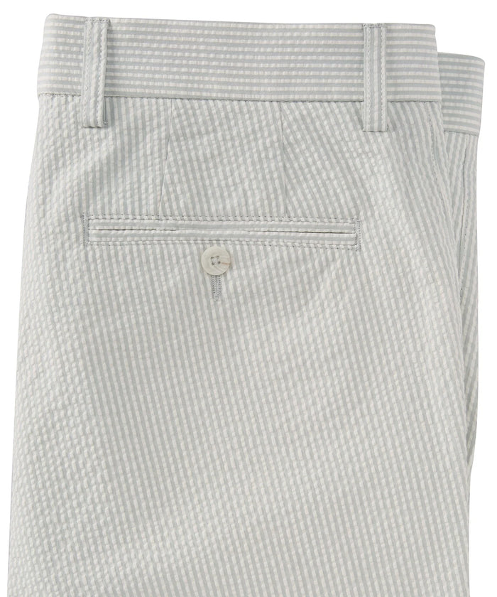 Seersucker Cotton Pants in Choice of Colors (Atwater Modern Fit) by Ballin