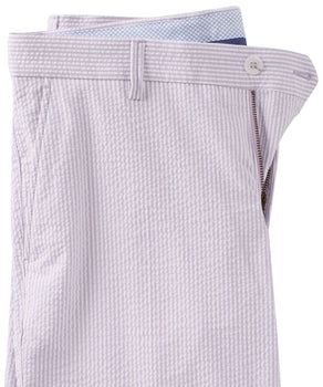 Seersucker Cotton Pants in Choice of Colors (Atwater Modern Fit) by Ballin