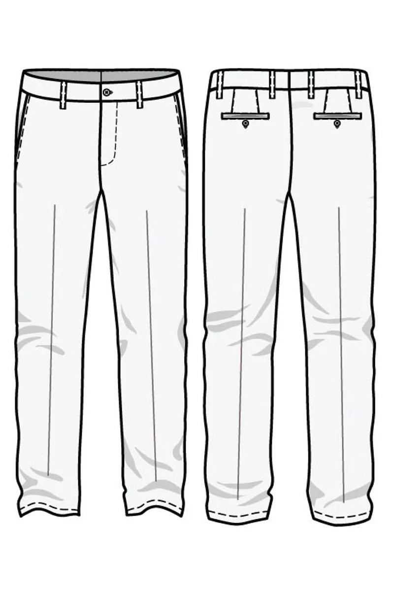Seersucker Cotton Pants in Choice of Colors (Atwater Modern Fit) by Ballin