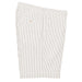 Seersucker Cotton Short in Tan and White (Hampton9 Plain Front) by Berle