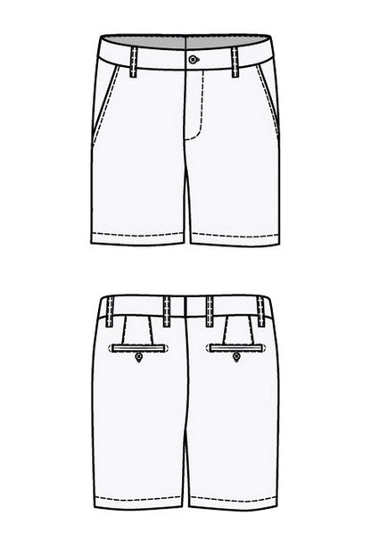 Seersucker Shorts in Lilac, Size 32 (College Modern Fit - 8" Inseam) by Ballin